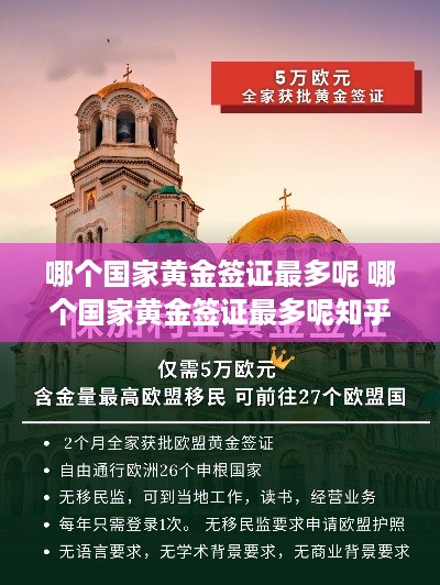 哪个国家黄金签证最多呢 哪个国家黄金签证最多呢知乎