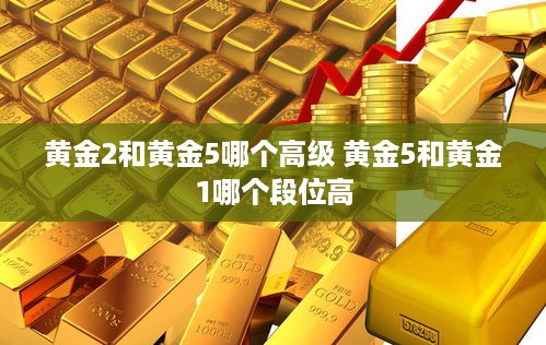 黄金2和黄金5哪个高级 黄金5和黄金1哪个段位高