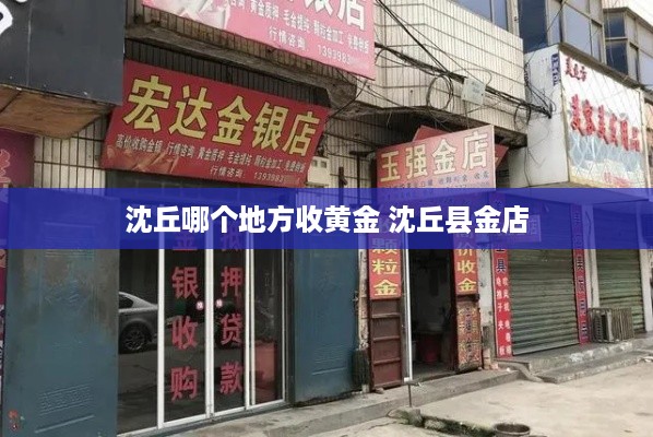 沈丘哪个地方收黄金 沈丘县金店