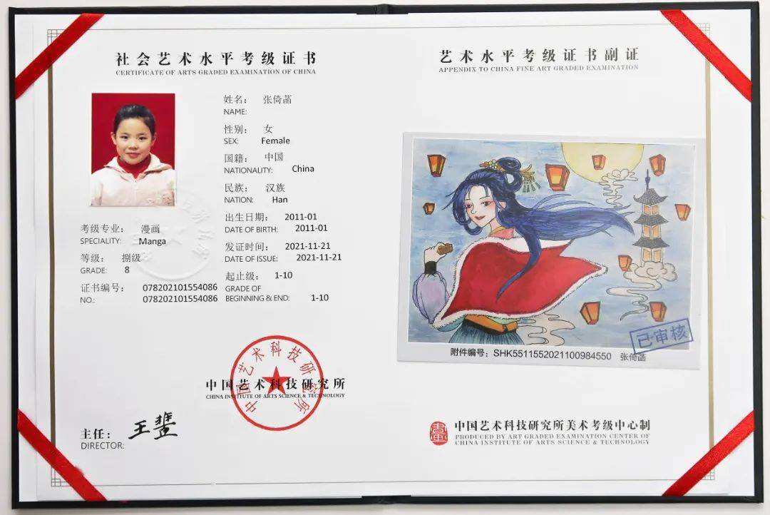 美术考级证书有几种 美术考级证书有几种颜色
