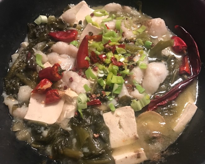 椒咖酸菜鱼的正宗做法 