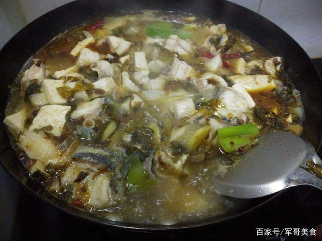 酸菜鱼的正宗做法老干妈 