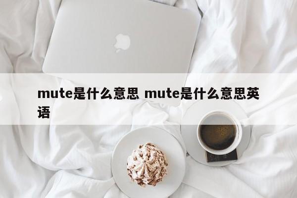 mute是什么意思 mute是什么意思英语