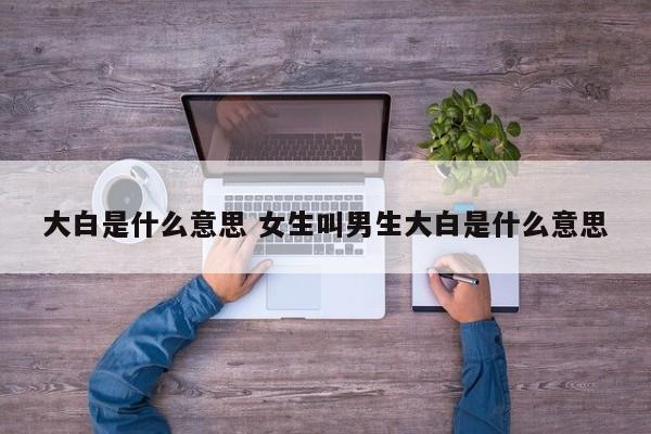 大白是什么意思 女生叫男生大白是什么意思